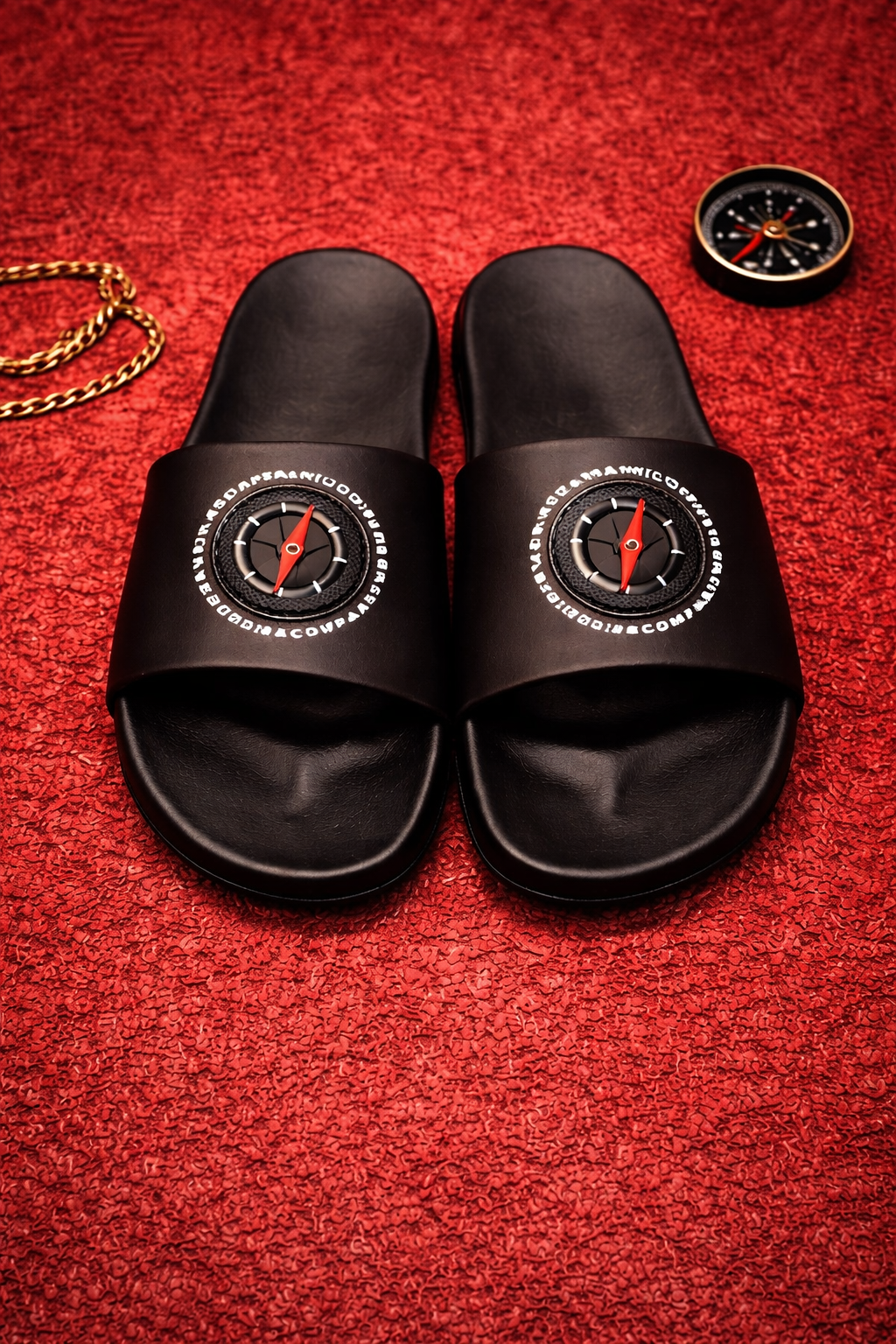 Slippers for men slides for men flipflop Black campus